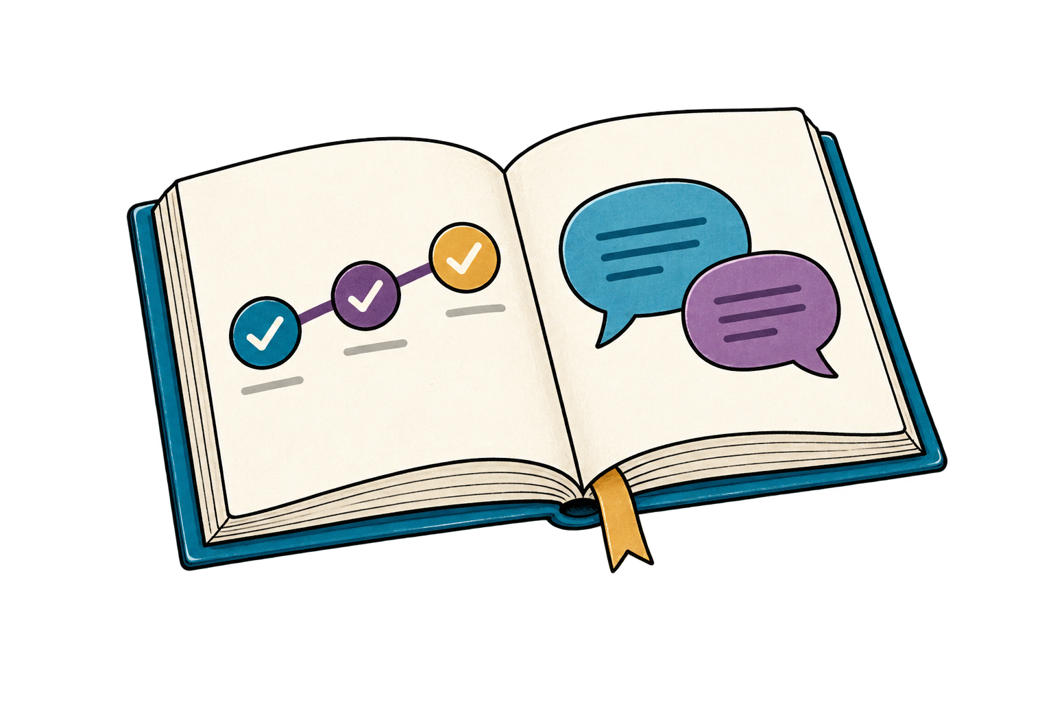 An open outcomes report with checkpoints and community feedback