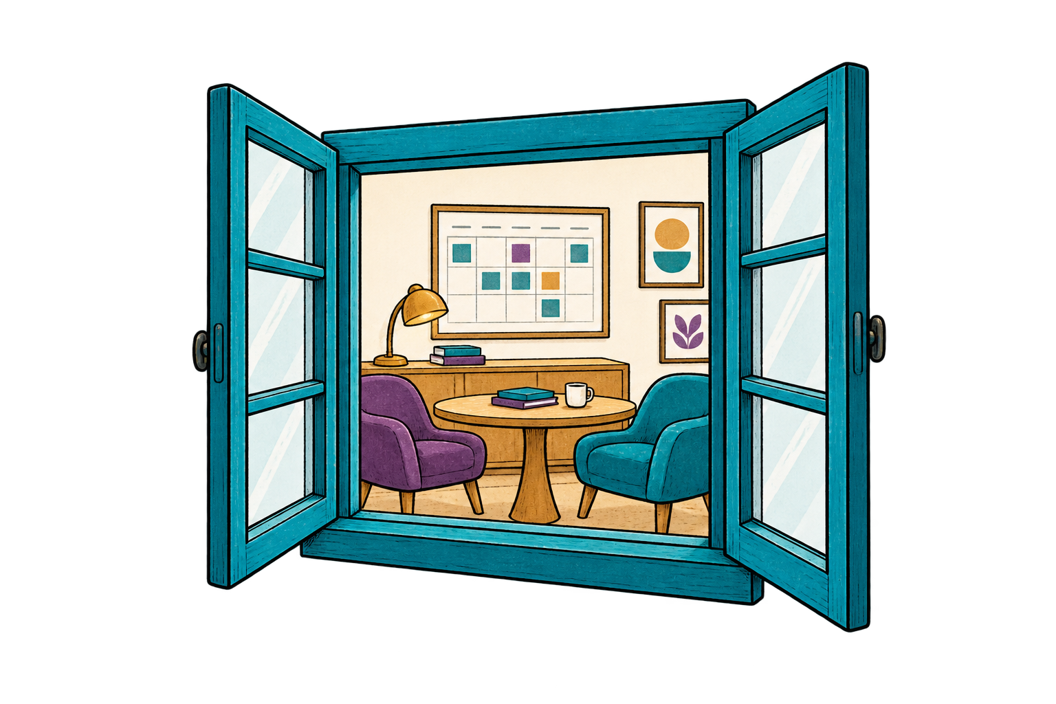 An open window offers a fresh view into an organization